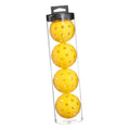 Paddle Up Outdoor Pickleball Balls – 4 Pack, Hi-Vis Yellow