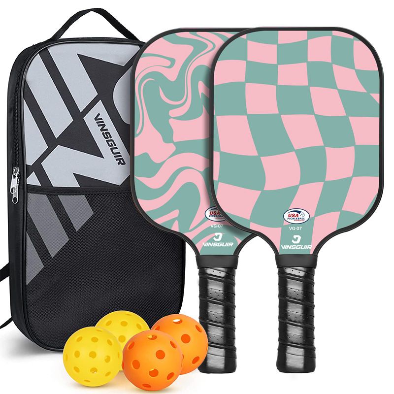 Paddle Up Family Pickleball Paddle Set – 4 Paddles, 8 Balls & 2 Bags – view 3