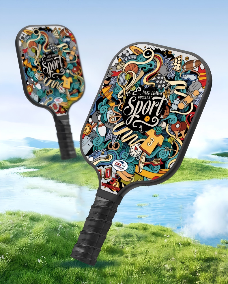 Paddle Up Family Pickleball Paddle Set – 4 Paddles, 8 Balls & 2 Bags – view 4