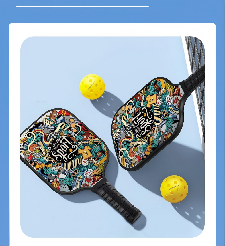 Paddle Up Family Pickleball Paddle Set – 4 Paddles, 8 Balls & 2 Bags – view 6